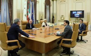 olano alcalde Ayuntamiento de Donostia y Diputación encaran la respuesta conjunta al coronavirus