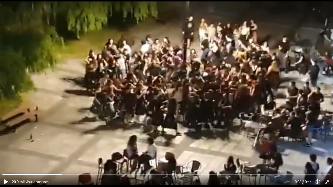 Beasain fiesta covid Jolgorio en Beasain más allá de las normas del coronavirus