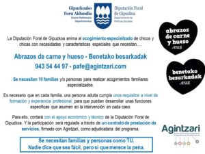 image003 300x225 - Diputación busca diez familias para acoger a pequeños con necesidades especiales