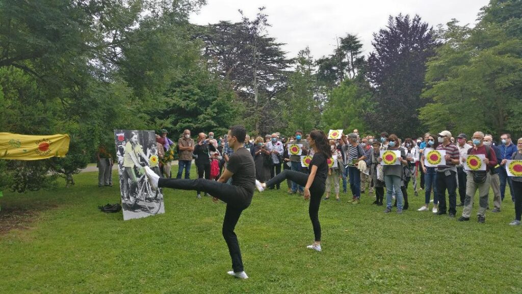 Homenaje a la ecologista Glayds del Estal un año más en Donostia 5 Gladys homenaje Homenaje a la ecologista Glayds del Estal un año más en Donostia