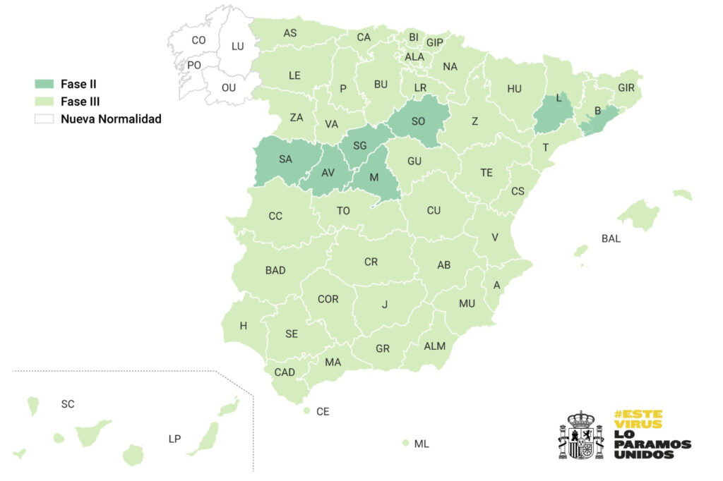 Por fases Tres de cada cuatro ciudadanos del Estado entrarán en la fase 3 el lunes