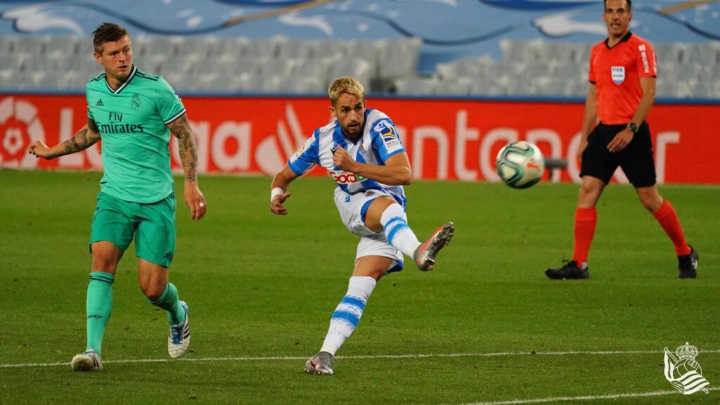 Real Madrid Real Sociedad Derrota de la Real Sociedad con polémica por la anulación de un gol de Januzaj