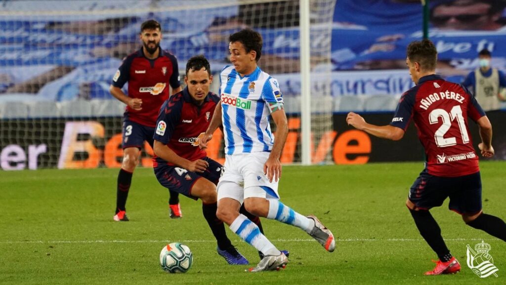 Real Retorno Empate ante Osasuna y poco más en el retorno de la Real Sociedad