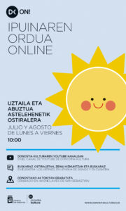 cuenta cuentos DK2 Cuentos infantiles on-line, juegos y concursos de la mano de Donostia Kultura