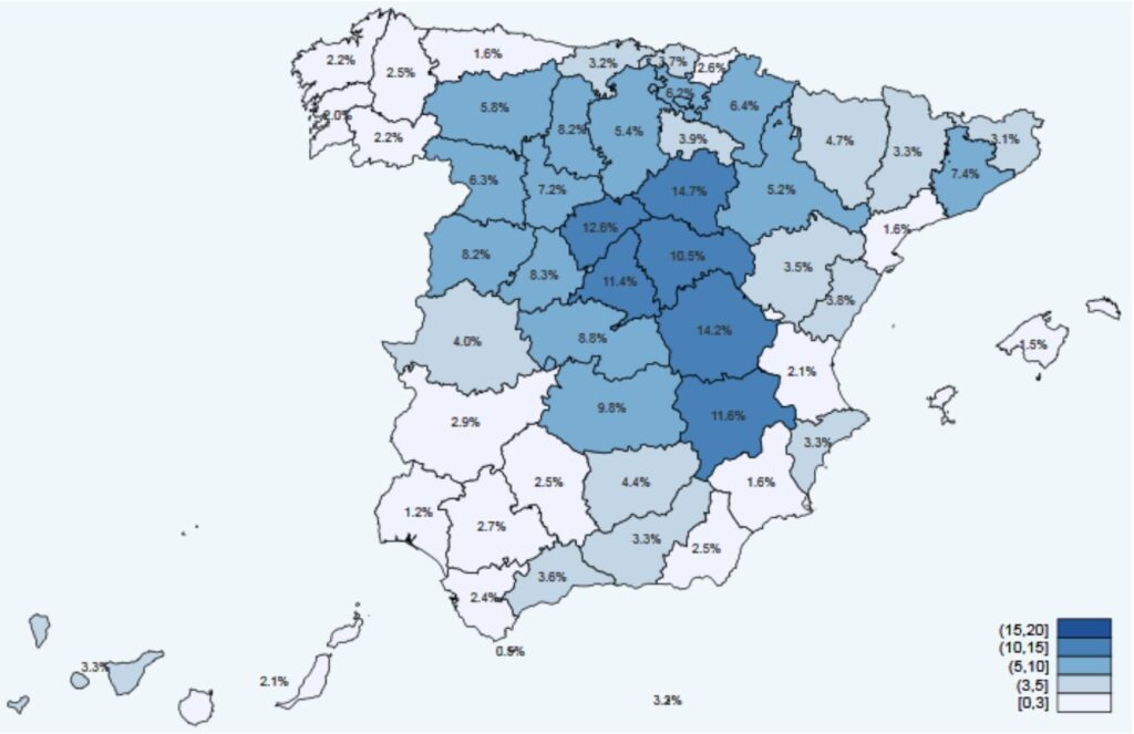 El 2,6% de los gipuzkoanos ha desarrollado anticuerpos frente al Covid-19 30 mapa anticuerpos2 El 2,6% de los gipuzkoanos ha desarrollado anticuerpos frente al Covid-19