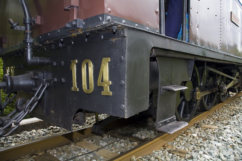 Tren de vapor. Foto: Euskotren
