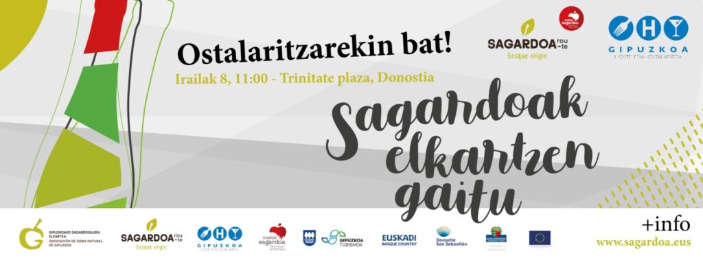 Eg QABvWsAMokXU 'La Sidra Nos Une' presenta mañana la nueva campaña para disfrutar de la Euskal Sagardoa