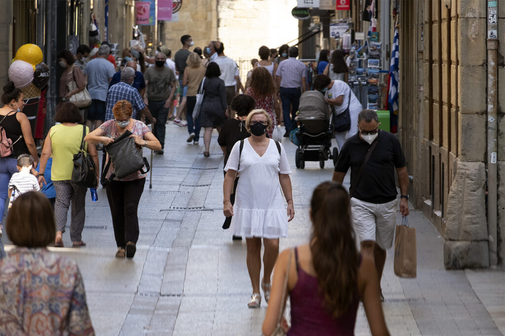 Euskadi contiene las cifras de Covid-19 con 287 positivos, 86 en Gipuzkoa 2 coronavirus Donostia