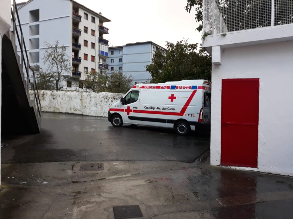 Azpeitia Cruz Roja La covid dispara las hospitalizaciones en Euskadi