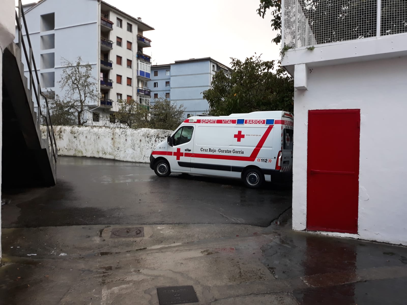 Archivo. Ambulancia de Cruz Roja en Azpeitia. Foto: Cruz Roja Goierri