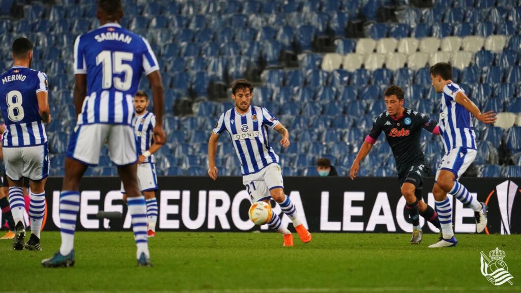 real napoles La Real Sociedad cae ante el Nápoles