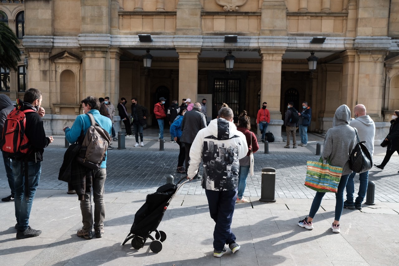 El Infierno: "60 personas más que se van a la calle en Donostia en plena pandemia" 1 El Infierno: "60 personas más que se van a la calle en Donostia en plena pandemia"