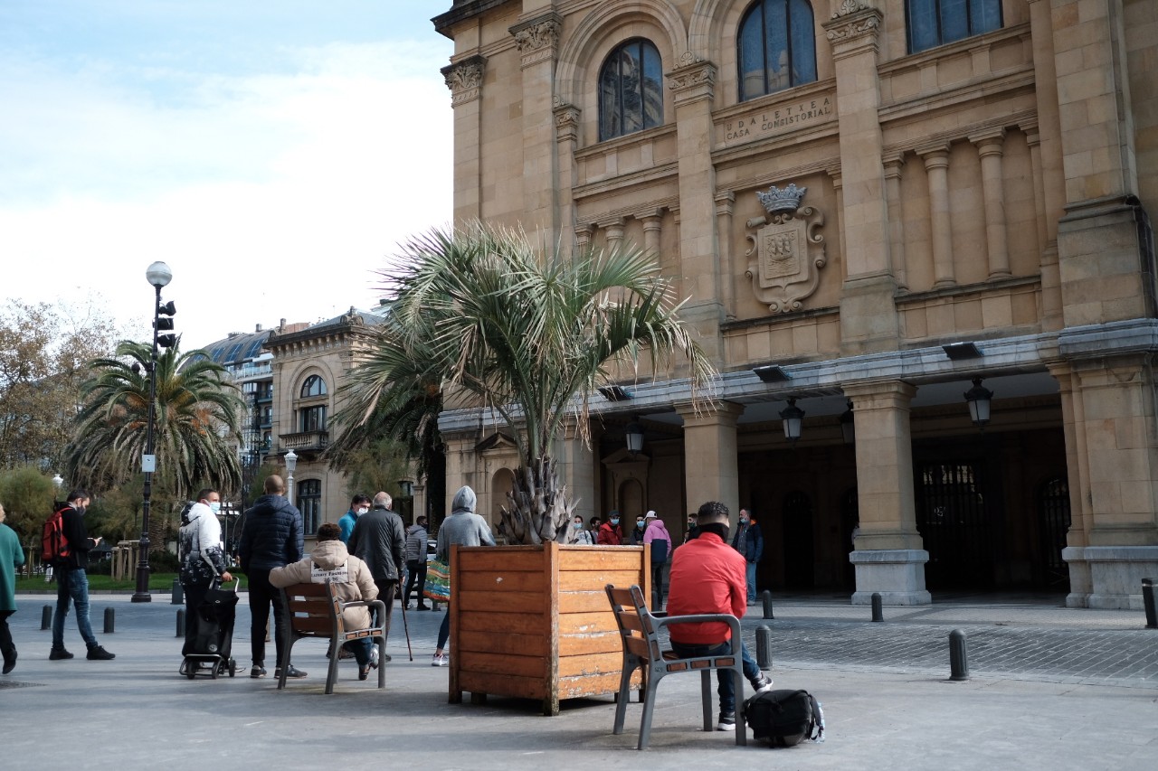El Infierno: "60 personas más que se van a la calle en Donostia en plena pandemia" 2 El Infierno: "60 personas más que se van a la calle en Donostia en plena pandemia"