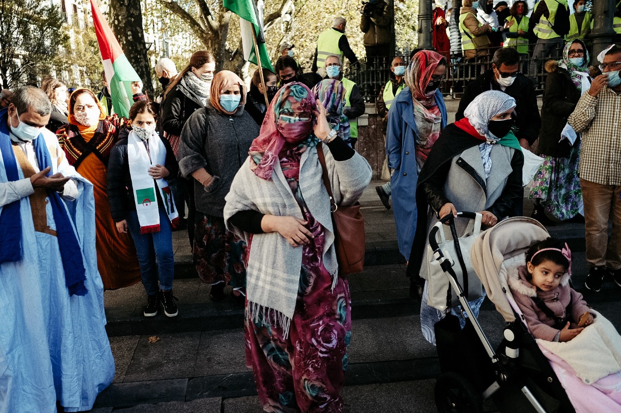 Donostia se manifiesta por una 'Sáhara libre' 6 Donostia se manifiesta por una 'Sáhara libre'