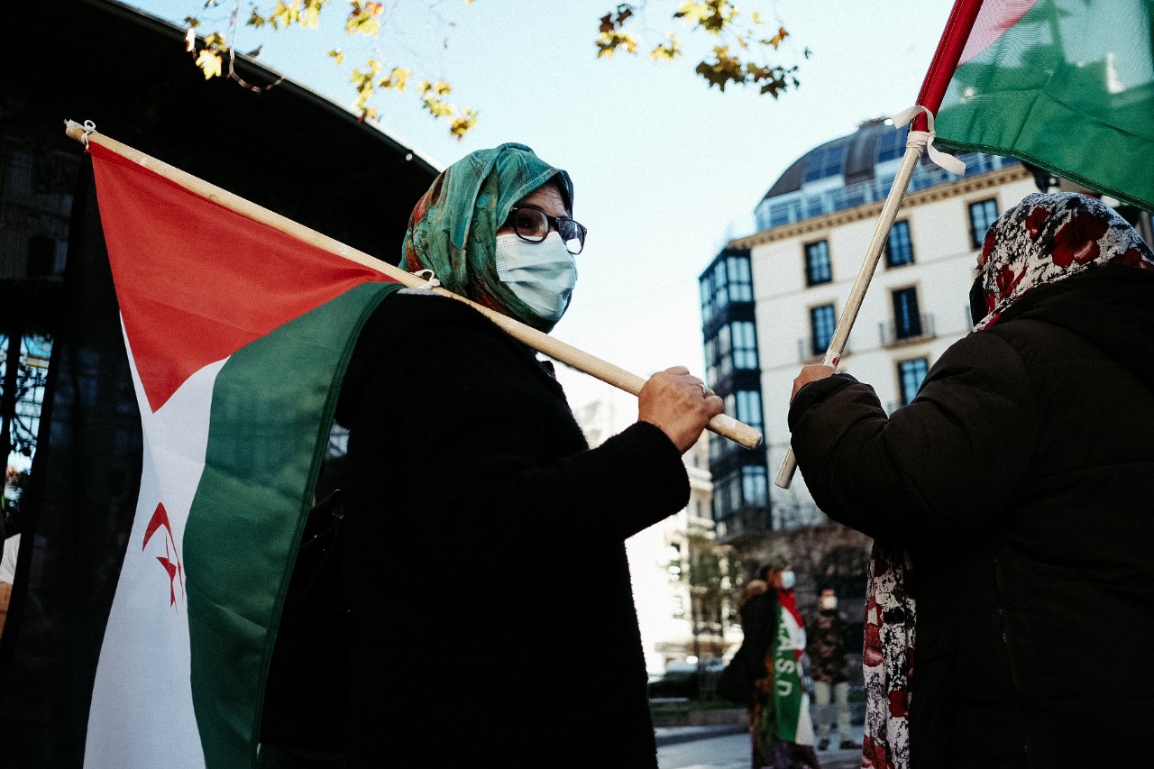 Donostia se manifiesta por una 'Sáhara libre' 4 Donostia se manifiesta por una 'Sáhara libre'