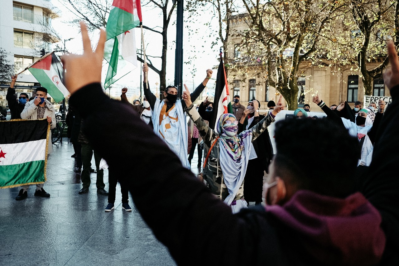 Donostia se manifiesta por una 'Sáhara libre' 8 Donostia se manifiesta por una 'Sáhara libre'