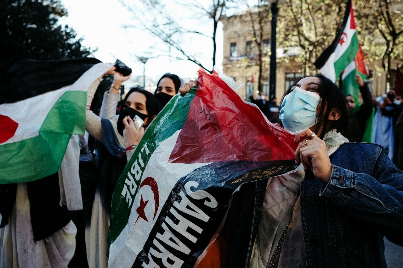 Donostia se manifiesta por una 'Sáhara libre' 5 Donostia se manifiesta por una 'Sáhara libre'