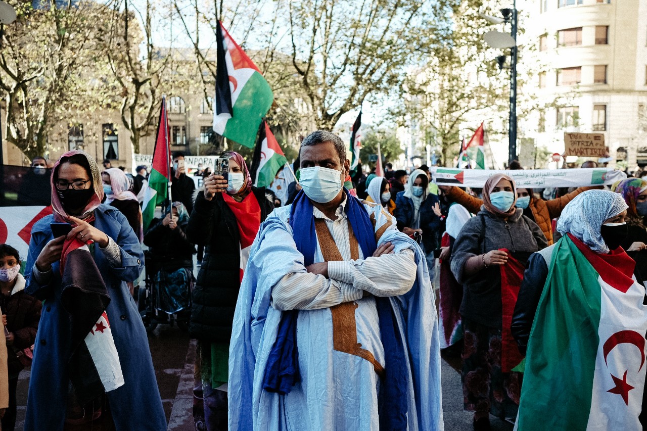 Donostia se manifiesta por una 'Sáhara libre' 7 Donostia se manifiesta por una 'Sáhara libre'