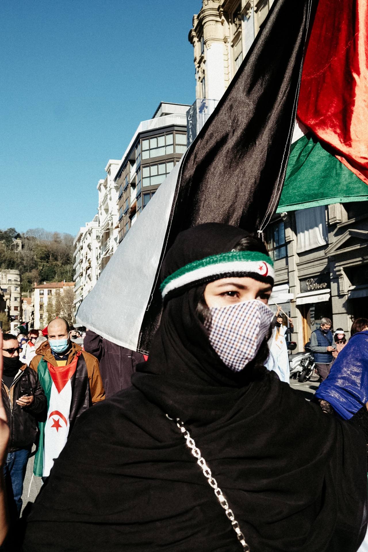 Donostia se manifiesta por una 'Sáhara libre' 3 Donostia se manifiesta por una 'Sáhara libre'