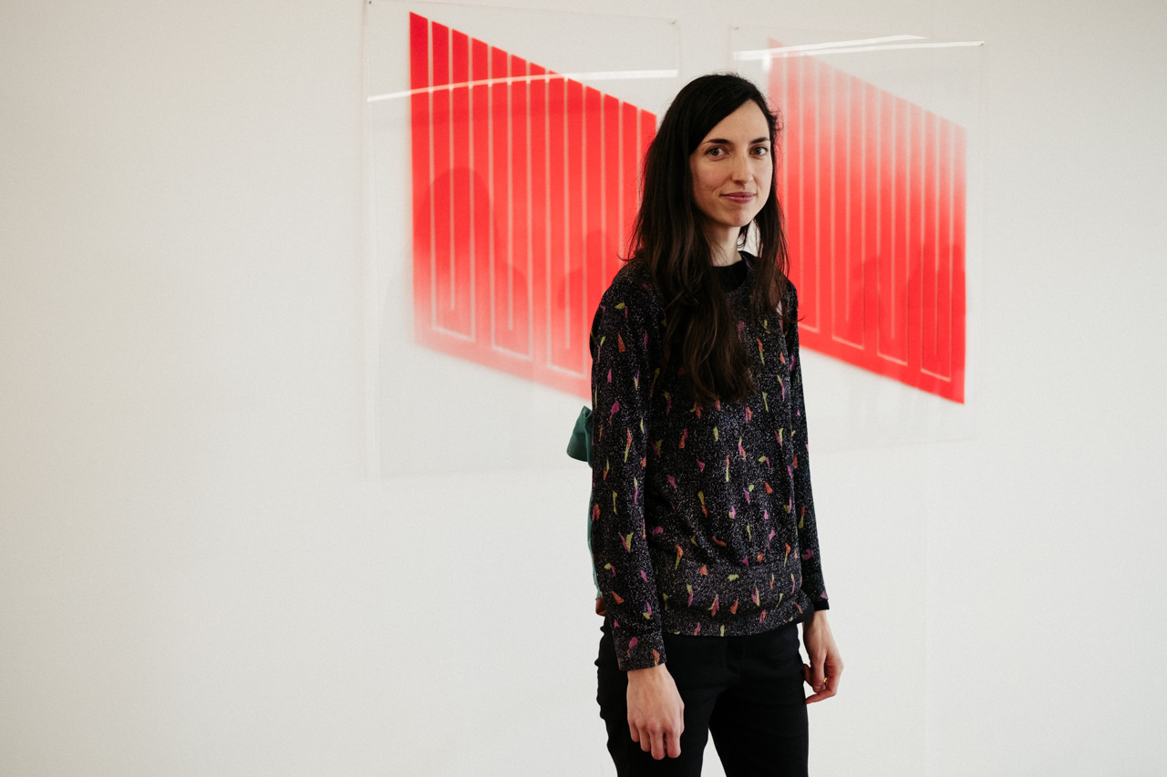 DSCF9048 Nagore Amenabarro inaugura con 'Platina' el proyecto 'Arte abian'