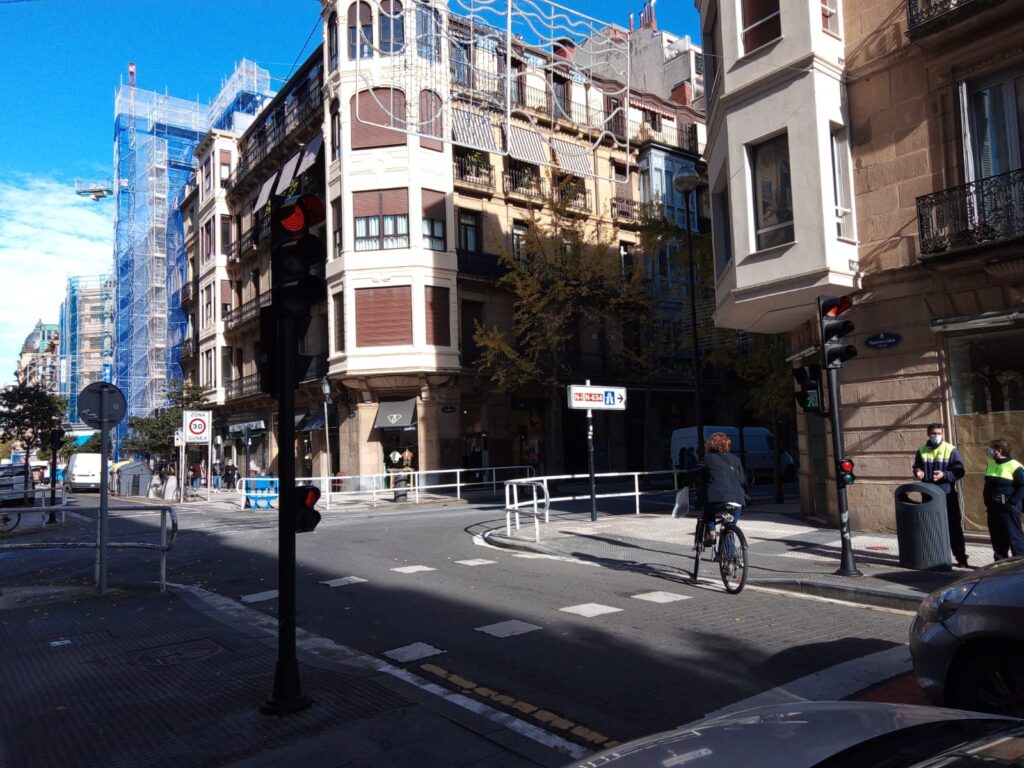 El RACVN insta a adecuar el tráfico entre las calles San Martín y Fuenterrabía 2 RACVN