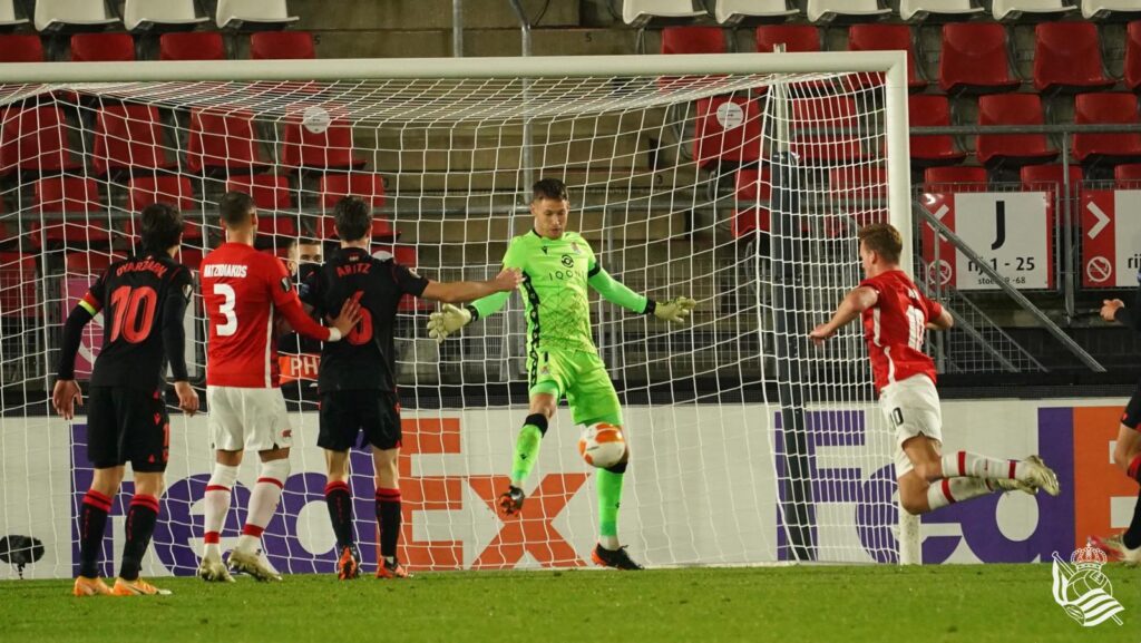 Empate muy luchado de la Real Sociedad en Alkmaar (0-0) 2 Europa League