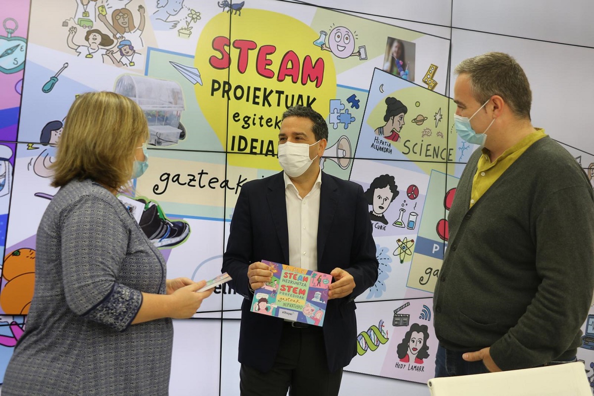 Estudiantes: Unas guías informarán sobre las profesiones relacionadas con ciencia y tecnología 1 Steam2 Estudiantes: Unas guías informarán sobre las profesiones relacionadas con ciencia y tecnología