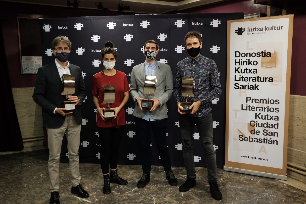 Entrega de los 55 Premios Literarios Kutxa Ciudad de San Sebastián 1 ciudad san sebastian2020 Entrega de los 55 Premios Literarios Kutxa Ciudad de San Sebastián
