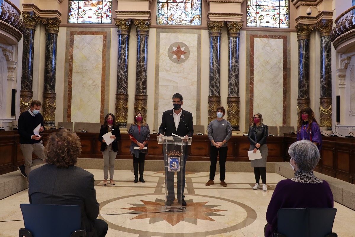 25N: Declaración del Ayuntamiento de Donostia contra las agresiones machistas 1 declaracion 25N 25N: Declaración del Ayuntamiento de Donostia contra las agresiones machistas