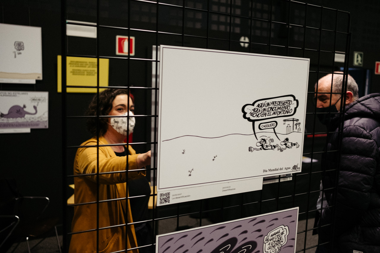 Las viñetas de Forges llevan el humor a Eureka! Zientzia Museoa 4 DSCF2144 Las viñetas de Forges llevan el humor a Eureka! Zientzia Museoa