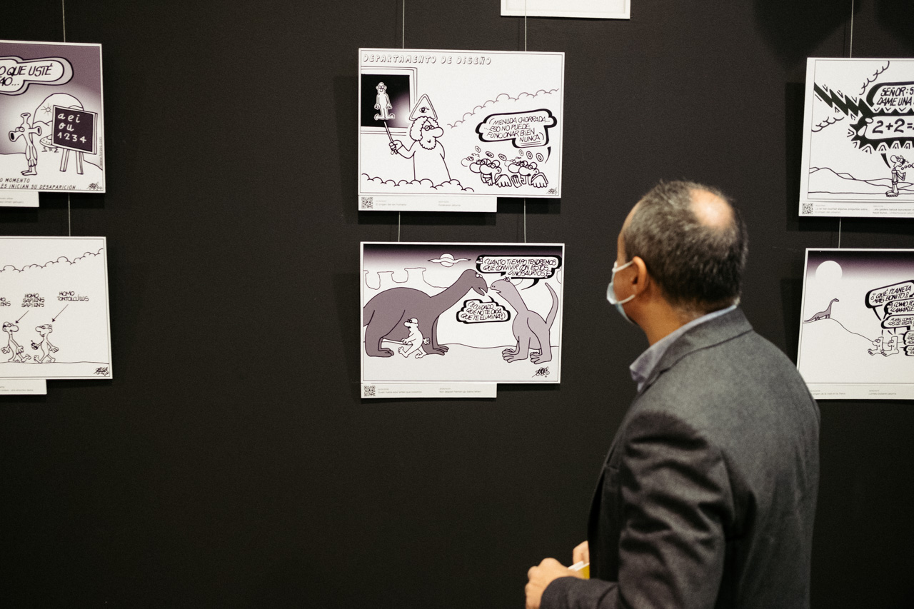 Las viñetas de Forges llevan el humor a Eureka! Zientzia Museoa 2 DSCF2169 Las viñetas de Forges llevan el humor a Eureka! Zientzia Museoa