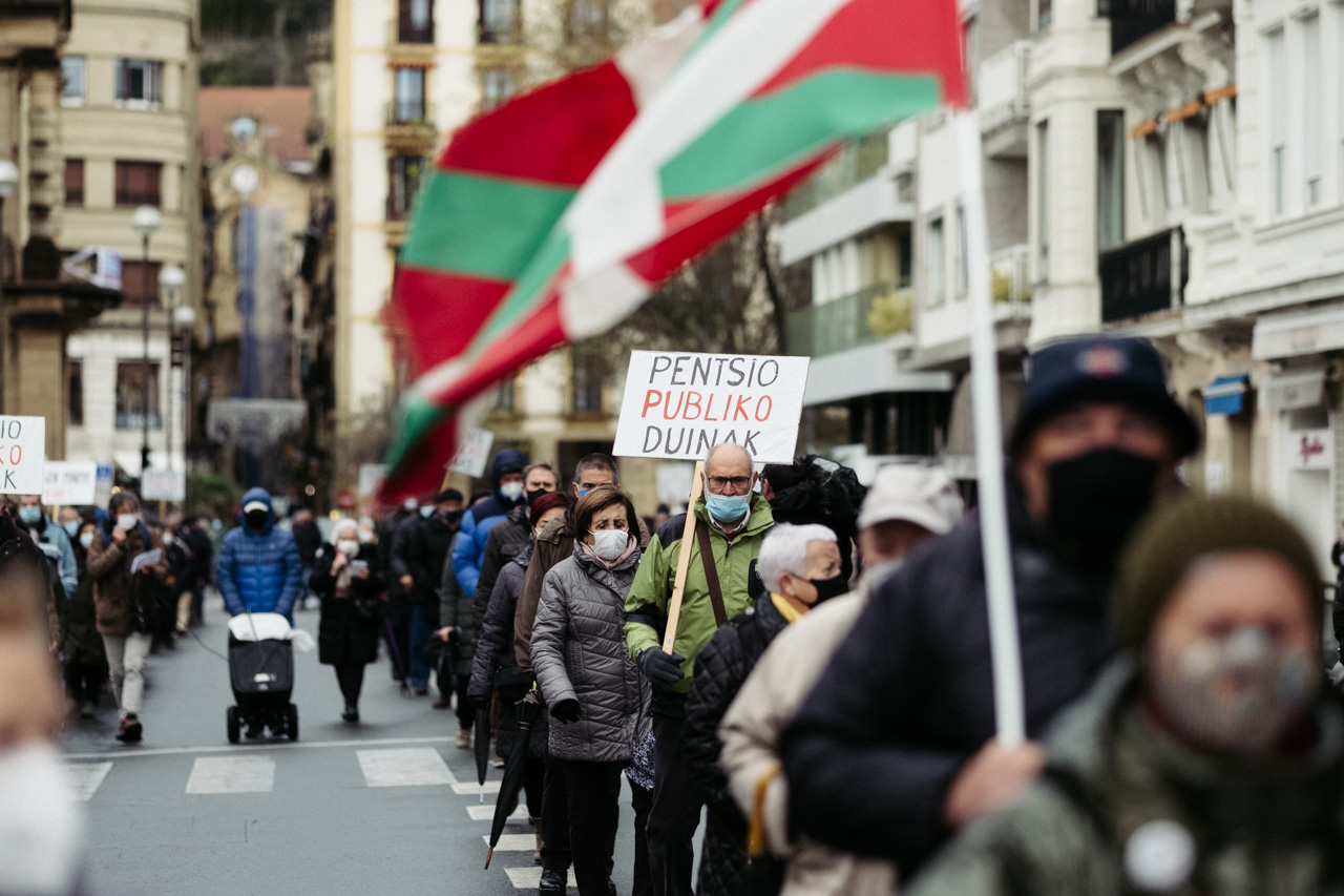 Los pensionistas vuelven a la calle en Donostia contra el pacto de Toledo 1 DSCF2578 Los pensionistas vuelven a la calle en Donostia contra el pacto de Toledo
