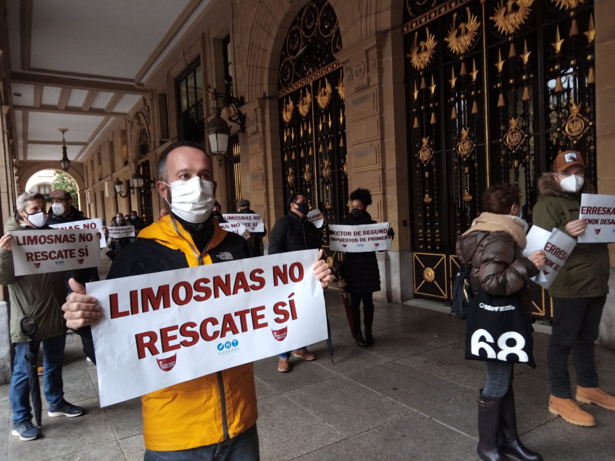 La hostelería vasca agudiza sus reivindicaciones a horas de saber si reabre 1 IMG 20201209 WA0007 La hostelería vasca agudiza sus reivindicaciones a horas de saber si reabre