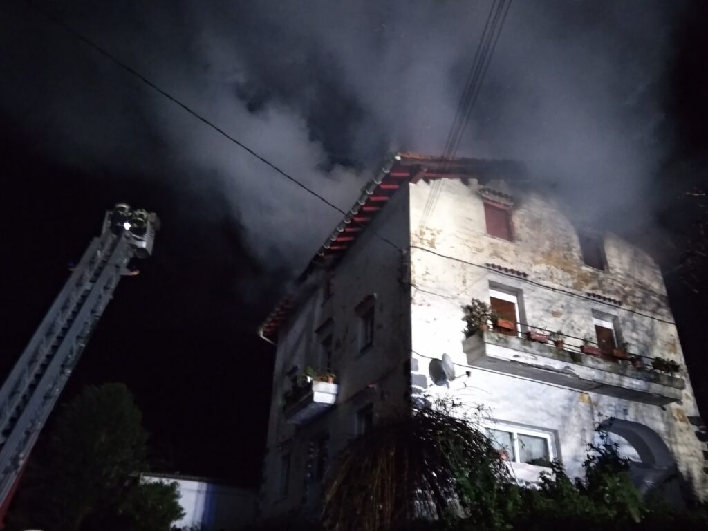 Incendio en Tolosa