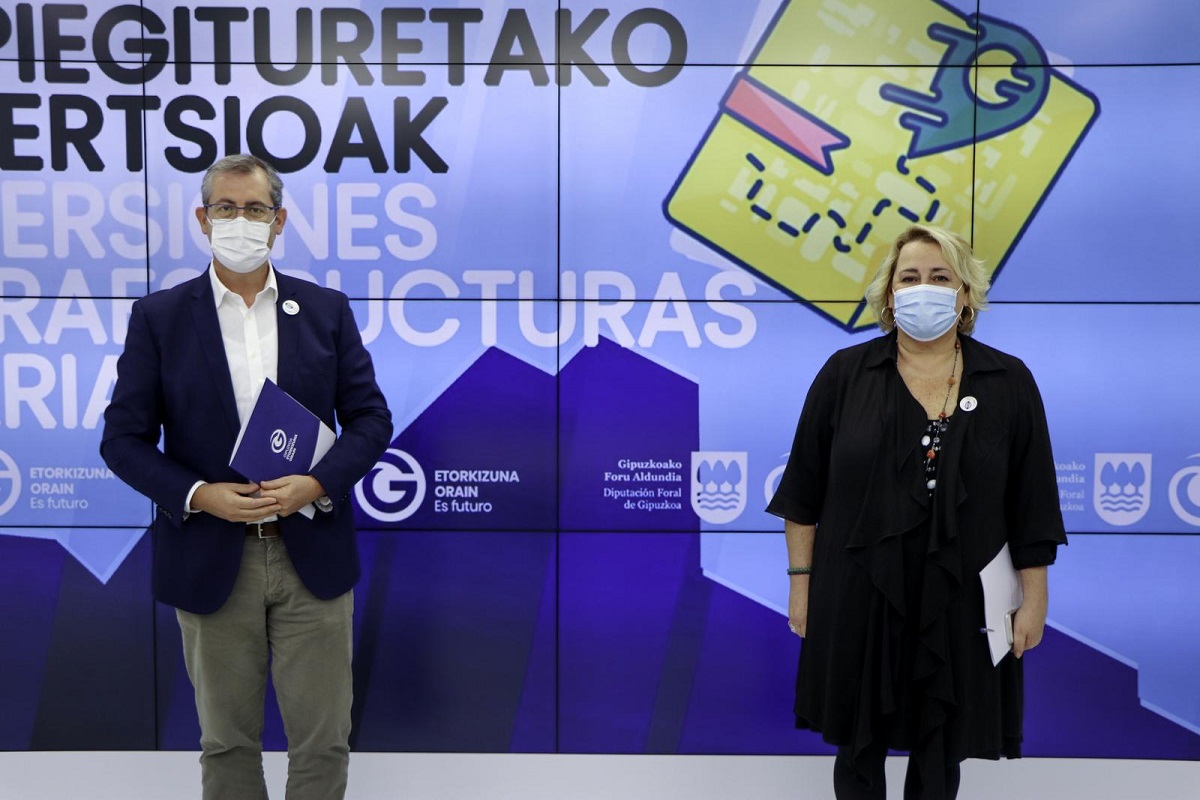 infraestructuras La Diputación reactiva la inversión con cuatro proyectos viarios 'clave' para Gipuzkoa y 42 millones