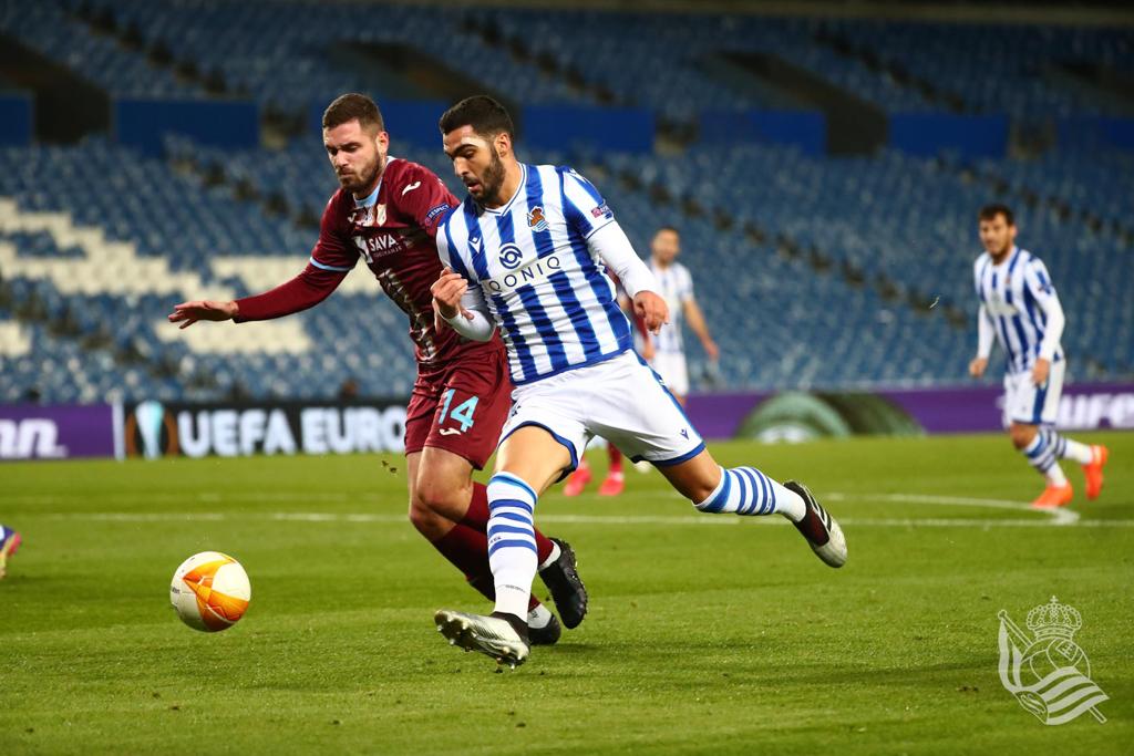 real en Europa La Real Sociedad se jugará todo en Nápoles tras el empate ante el Rijeka