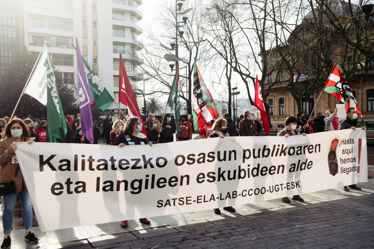 DSCF2899 - Manifestación en Donostia contra los "recortes" en Osakidetza