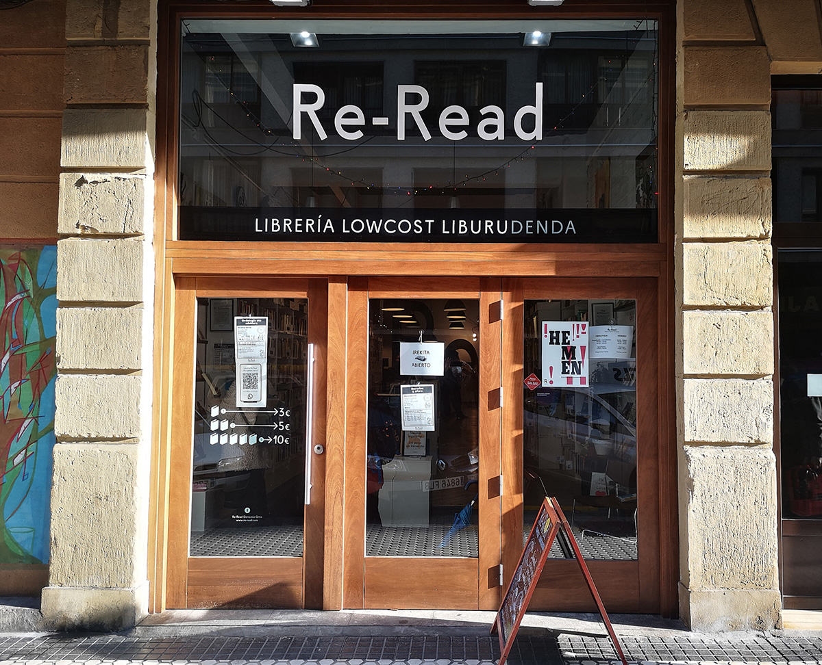 Cultura gratis para los donostiarras 5 Re-Read