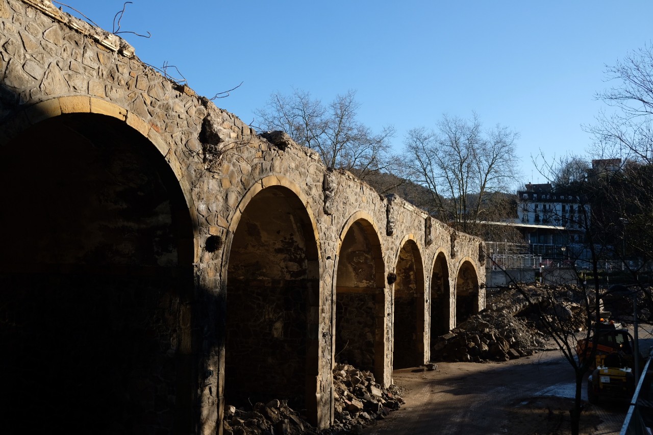 Cae el viaducto de Iztueta piedra a piedra 4 Cae el viaducto de Iztueta piedra a piedra
