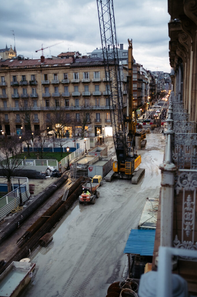 DSCF3192 La pasante del Metro de Donostialdea funcionará en 2025 tras una inversión de 150 millones