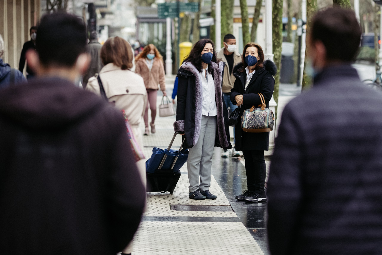 DSCF4854 Solo dos municipios 'en rojo' en Gipuzkoa que mantiene el Covid-19 a la baja