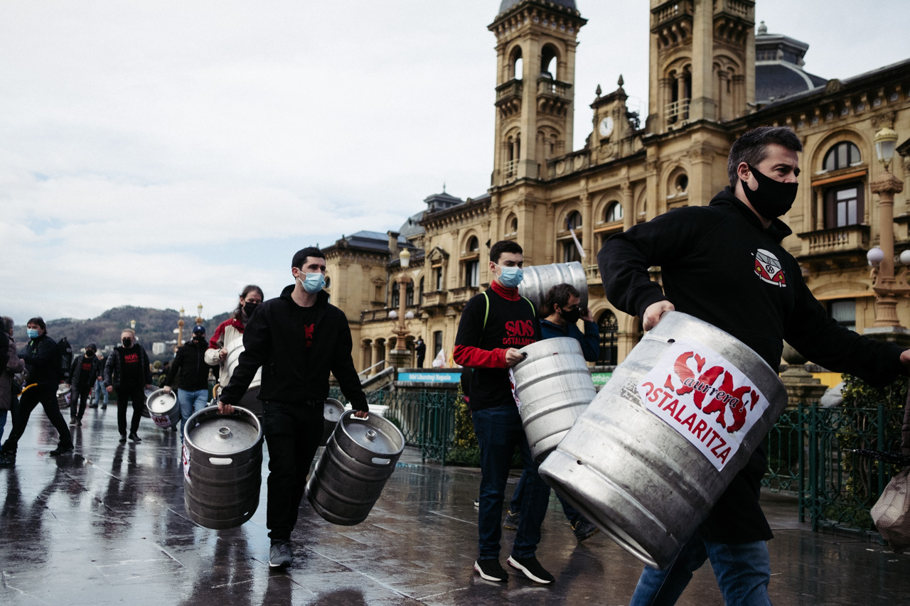 DSCF5625 SOS Ostalaritza acusa al Ayuntamiento donostiarra de no ayudar al sector