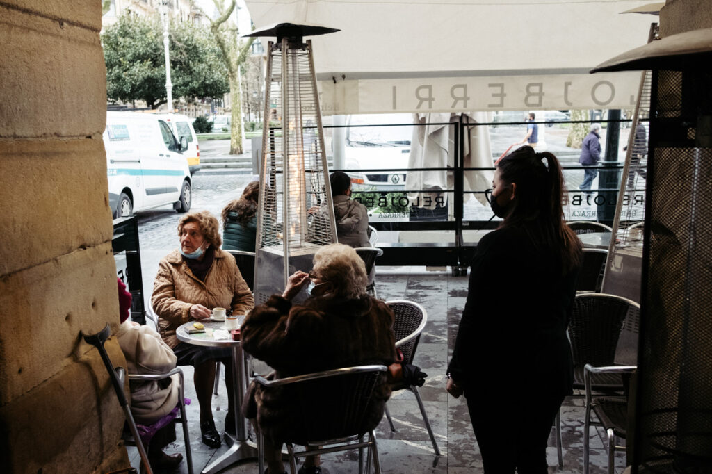 DSCF6525 La tasa de terrazas se reducirá entre un 33% y un 90% en Donostia