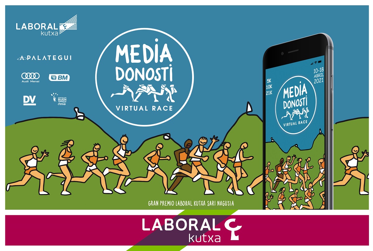 GRAN PREMIO LABORAL KUTXA SARI NAGUSIA La Media Donosti, virtual en abril y presencial en octubre