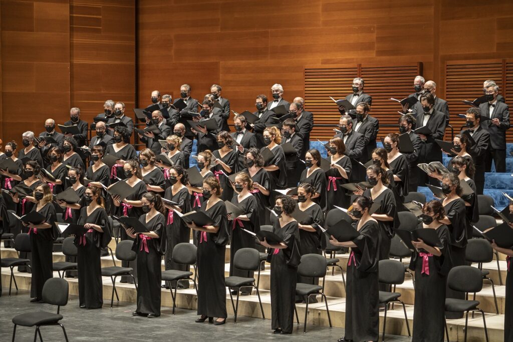 Orfeon misa El Orfeón Donostiarra cantará este domingo la 'Petite Messe Solennelle' de Rossini en el Kursaal