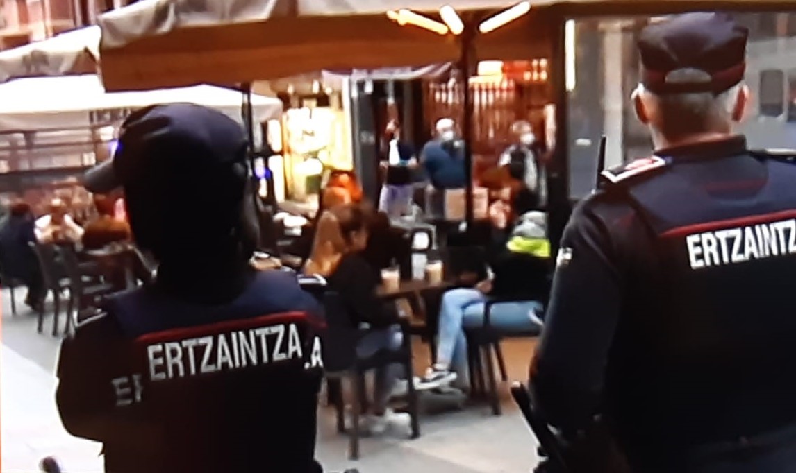 Urnieta ertzaintza Un detenido en Urnieta y varios sancionados en Gipuzkoa por las restricciones de la Covid-19