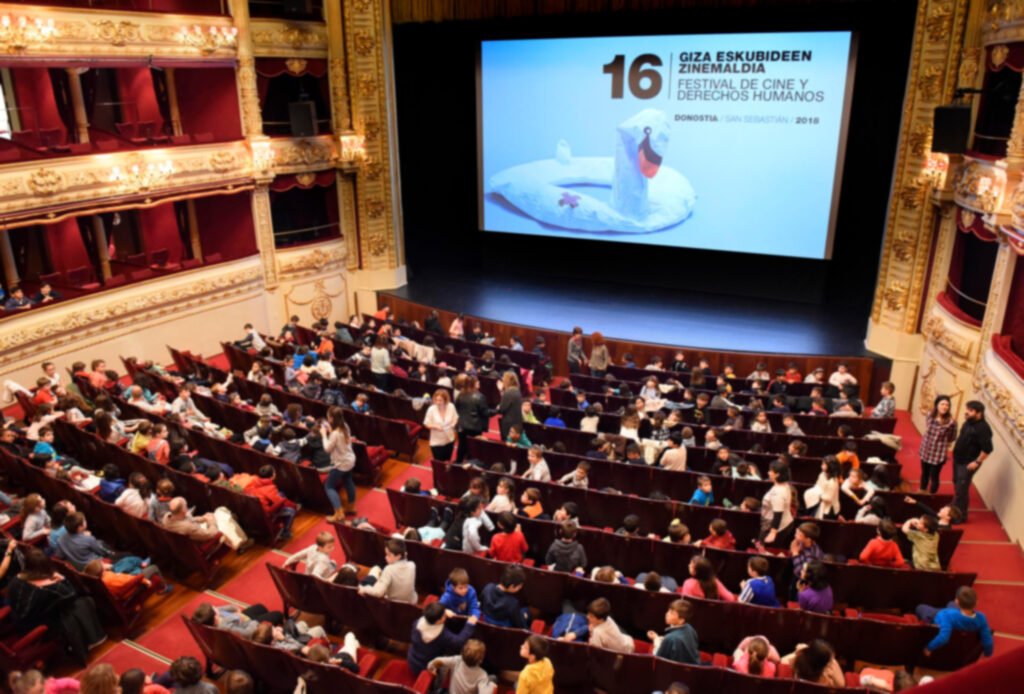 Argazkia saioak El Festival de Cine y Derechos Humanos tendrá espacio en las aulas