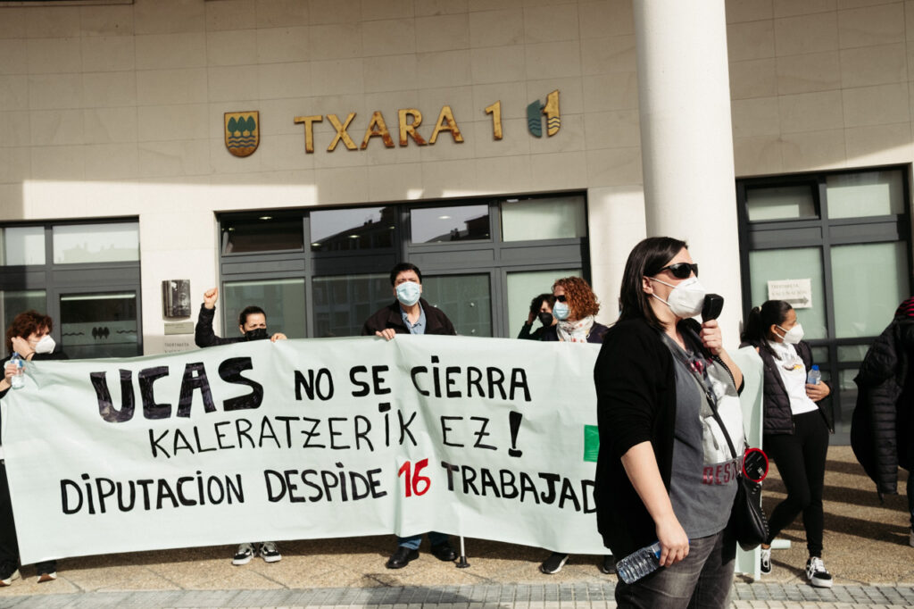 DSCF0754 ELA denuncia "indefensión" ante el cierre de las unidades convivenciales en Txara