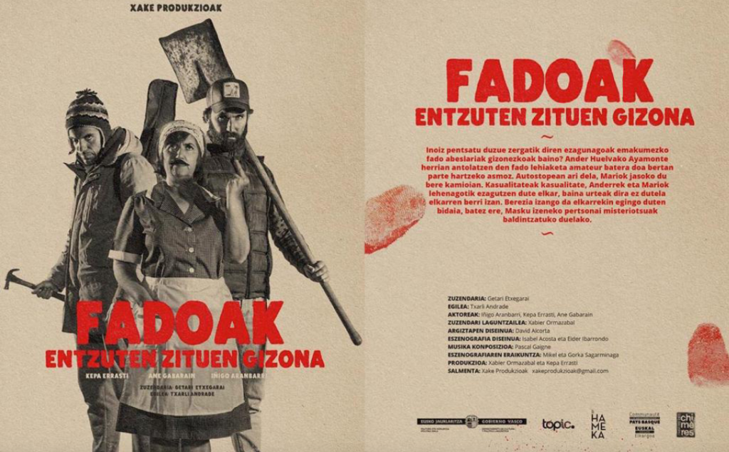 antzerkisariaeusk "Fadoak entzuten zituen gizona" antzezlanak lortu du XXI. Donostia Antzerki Saria