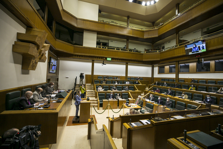 Imagen de archivo. Parlamento Vasco. Foto. Irekia.